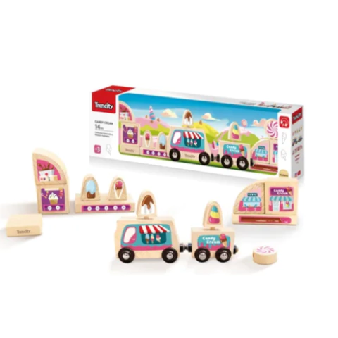 CANDY CREAM VEHICULOS IMANTADOS Y BLOQUES APILABLES (TC072) - comprar online
