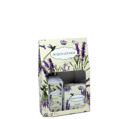 Kit Petit Coffret Lavande com Hidratante 64ml e Sabonete Vegetal 60g Acqua Lounge