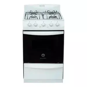 Cocina Escorial Palace Cristal GAS NATURAL Blanca - comprar online
