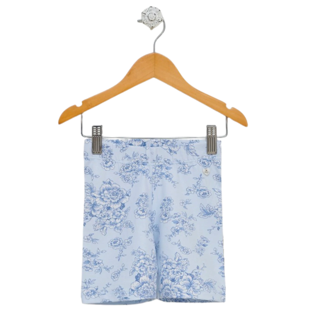 Biker modal floreada