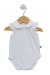 body con cuello y alitas broderie blanco