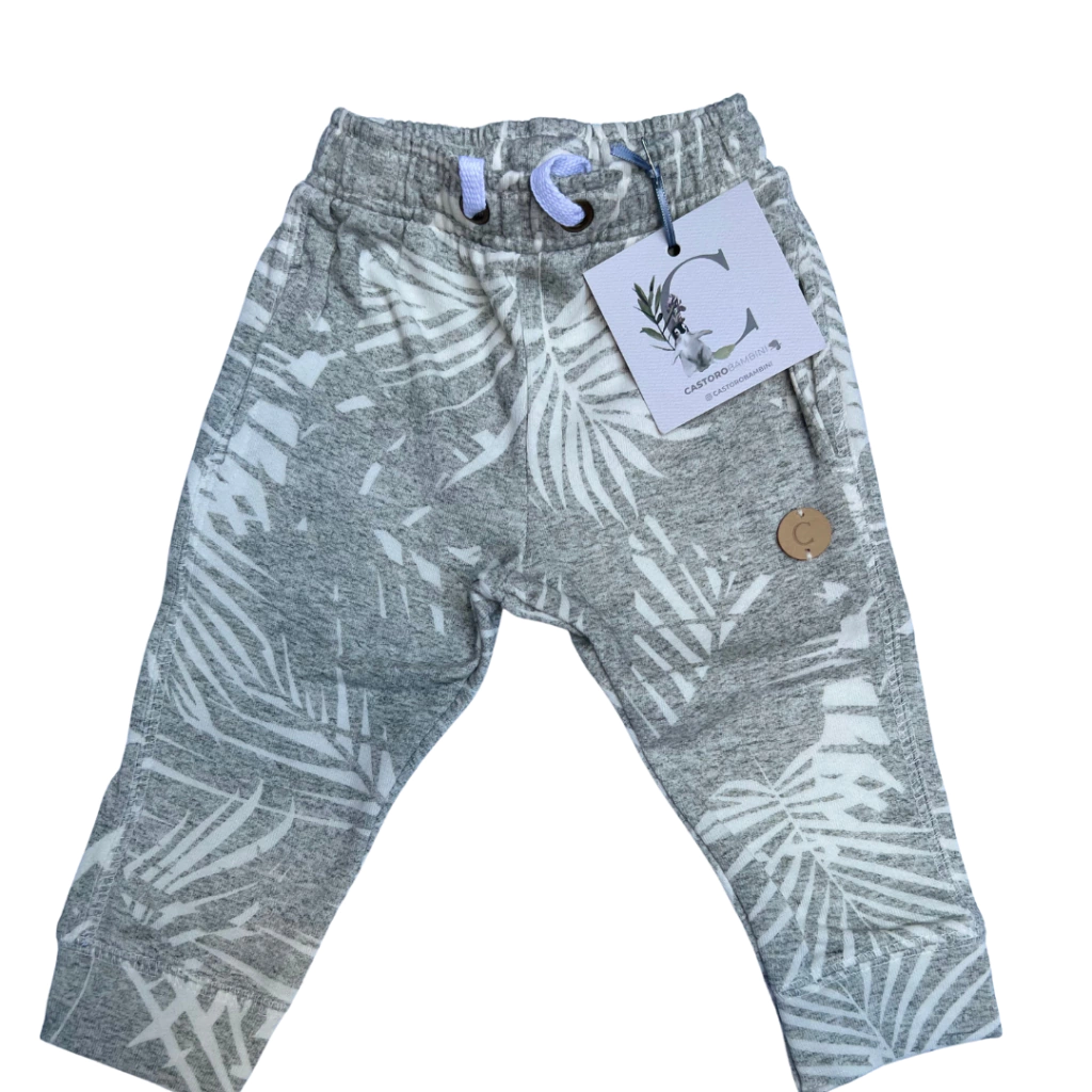 Babucha rústica estampada bebé