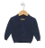 Cardigan tejido escote V azul marino