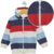 Campera con capucha Bauti rojo-aero-crudo - comprar online
