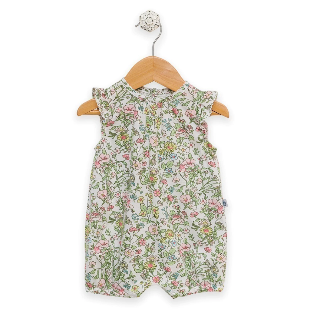 Enterito corto floreado