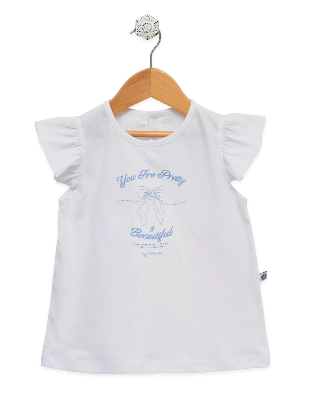 Remera con alitas "Pretty"