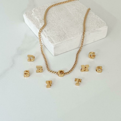 COLAR LOLA INICIAL - DOURADO - comprar online