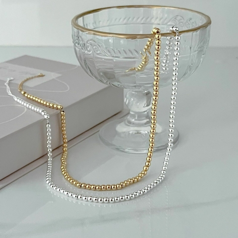 CHOKER BOLINHA - DOURADO