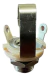 Imagem do Input Jack Switchcraft Mono P10 Para Guitarra Baixo Prata