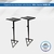 Suporte Monitor Referência Win Home WHR-01 Par Preto De Chão - SHOW POINT