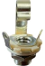 Input Jack Switchcraft Mono P10 Para Guitarra Baixo Prata - comprar online
