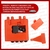 Amplificador Fone de Ouvido Power Click DB05 Laranja + Fonte - loja online