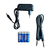 Microfone Sem Fio Duplo Dylan D-8000 S Uhf 200 Canais - loja online