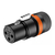 Conector Xlr Fêmea Rotativo Roxtone Lx3f Low Profile