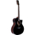 Violão Aço Tagima California EQ Elétrrico Medium Jumbo Cutaway Preto