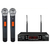Sistema de Microfones mão Sem Fio 200 Canais Innopow WM333