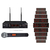 Sistema de Microfones mão Sem Fio 200 Canais Innopow WM333 - comprar online