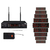 Microfone Lavalier Sem Fio Innopow de 200 Canais WM-333B - SHOW POINT