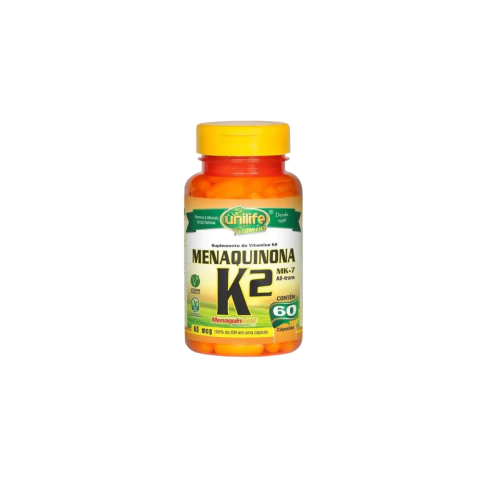 Vitamina K2 MK7 60 x 500mg (Unilife)