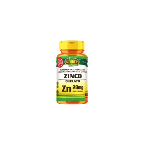 Zinco 60 x 28mg (Unilife)