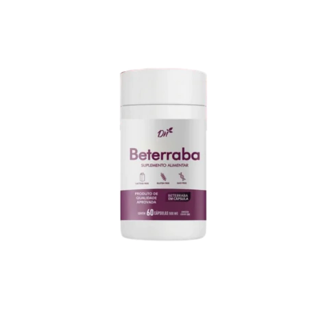Beterraba 60 cápsulas de 500mg (DeNature)