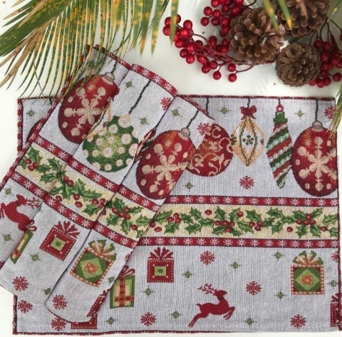 Jogo Americano Natalino (cada)