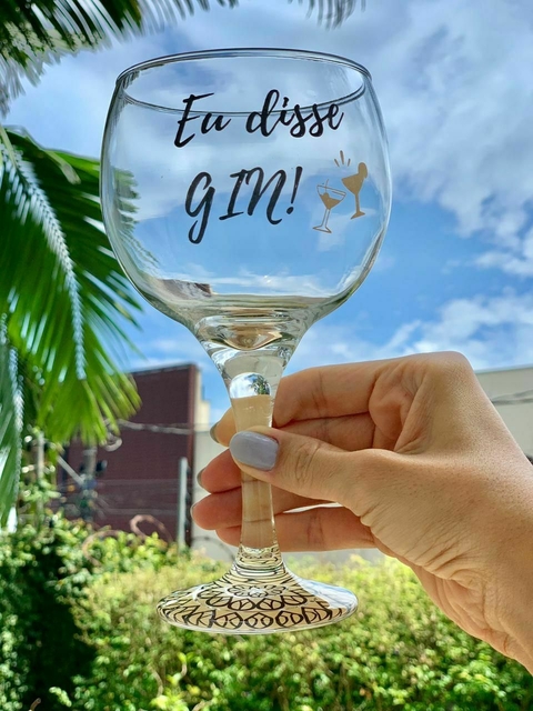 2 taças de Gin Eu disse Gin (dupla)