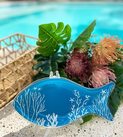 Ornamento peixe al mare