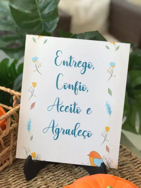 Quadro Entrego Confio