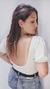 Imagen de Body Catherine lurex blanco