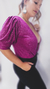 Body Madison fucsia lurex