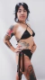 triangulo bikini Fiorella negra en internet