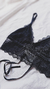 Top Sasha puntilla negro - tienda online