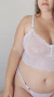 Top Sasha puntilla blanco en internet
