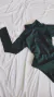 Body Marga Tricot verde - tienda online