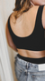Top Paula Algodón negro - tienda online