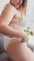 Tanga Regulable MARGOT blanca en internet