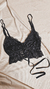 Top Sasha puntilla negro - comprar online