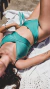 Top bikini Sophie verde