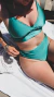 Top bikini Sophie verde