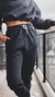 Jogger algodón NEGRO - comprar online