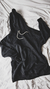 Buzo oversize algodón NEGRO - tienda online