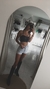 Top Ariana PU chocolate - tienda online
