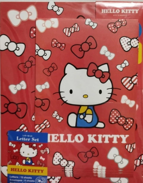 Bloco de papéis de carta Sanrio Hello Kitty- Sanrio Japão 2021 - comprar online