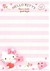 Papel de Carta tipo nota Hello Kitty n. 02 - ano 2021