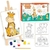 Brinquedo para colorir - Kit de Pintura Pets com cavalete e telas em MDF - (cópia)