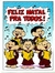 Postal Natal com Turma da Monica n. 12
