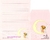Conjunto de Papel de Carta importado Amy e Tim n. 16
