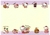 Papel de Carta tipo nota Hello kitty n. 05 - ano 2020