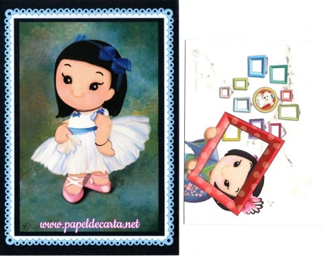 Conjunto de Papel de Carta Ma Tuzi - Grandes Pinturas nº 01